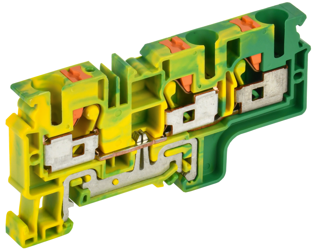 Колодка клеммная CP-MC-PEN земля 3 вывода 10мм2 IEK