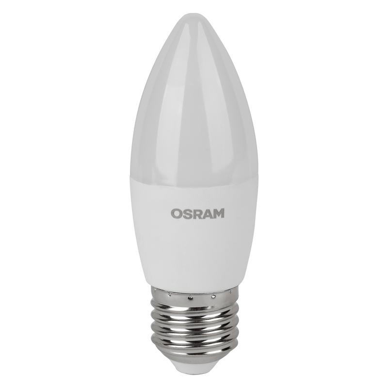 Лампа светодиодная LED Value LVCLB60 7SW/840 свеча матовая E27 230В 2х5 RU (уп.5шт) OSRAM 4058075578043