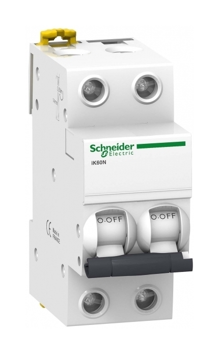 Выключатель автоматический двухполюсный 25А С iK60N 6кА Schneider Electric