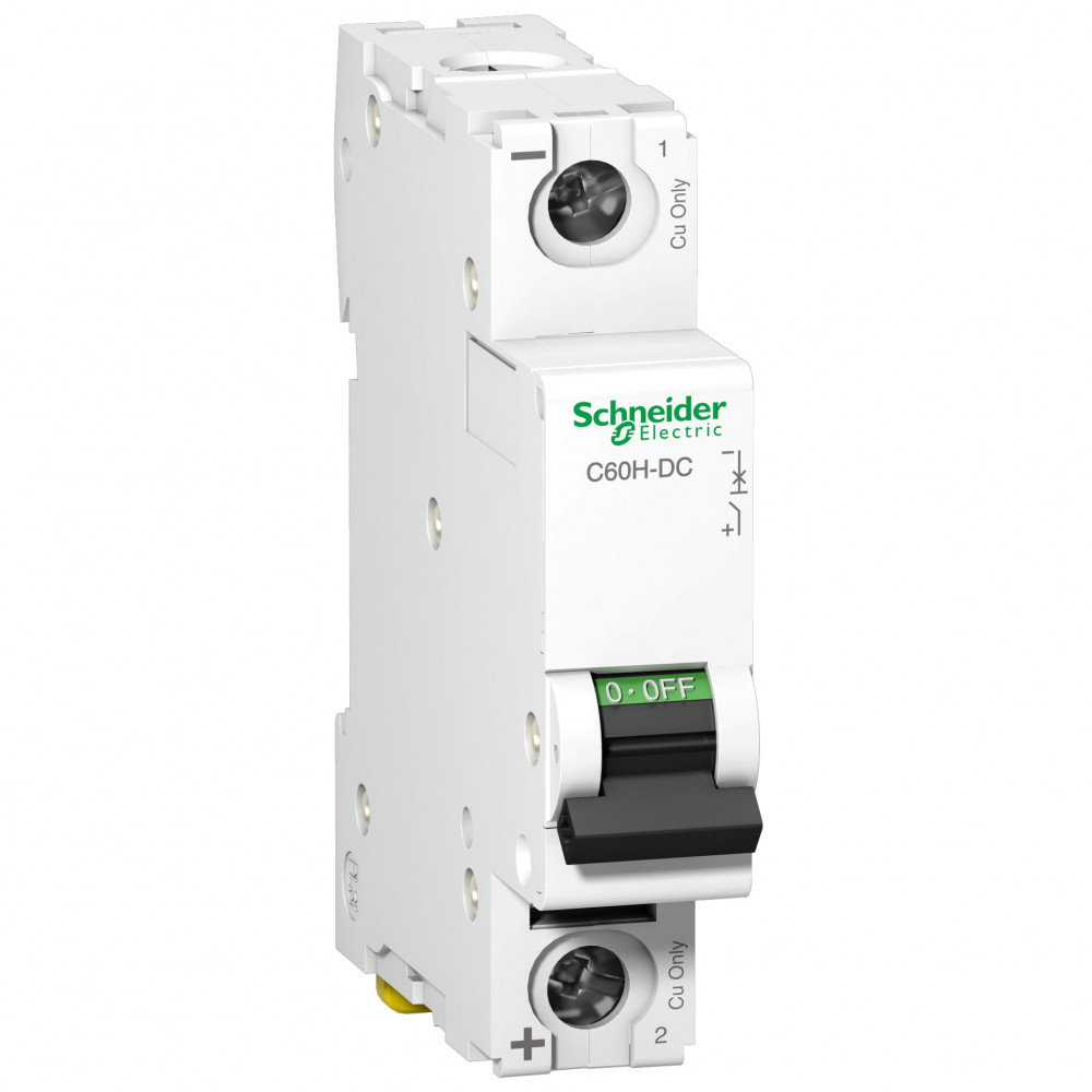 Автоматический выключатель Acti 9 C60H-DC 1P 20А (C) 250В DC Schneider Electric